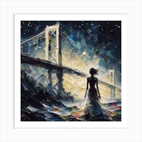 San Francisco Bridge Art Print