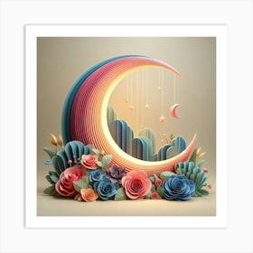 Ramadan Kareem Mubarak Lanterns 13 Art Print