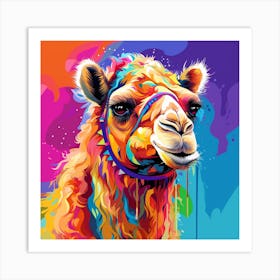 Camel Painting Art Print