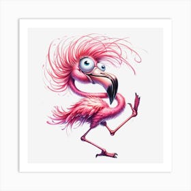 Flamingo 5 Art Print