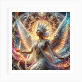 Angel Of Light 26 Art Print