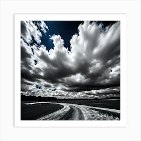 Cloudy Sky 18 Art Print