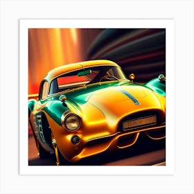 Retro Style (1) Art Print