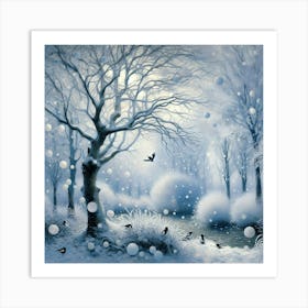 Winter Forest 2 Art Print