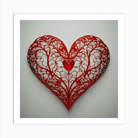 Valentine'S Day Heart Art Print