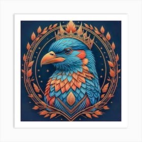 King Bird 1 Art Print