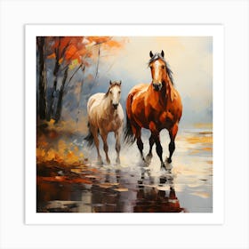 Majestic Mane The Spirit Of The Stallion Art Print