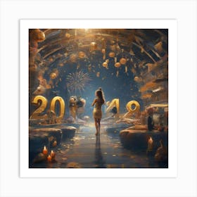 New Year'S Eve Art Print