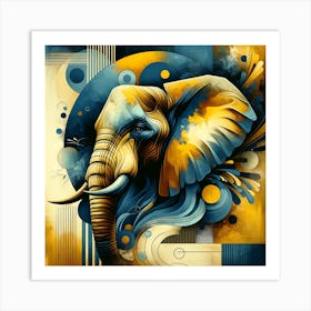 Elephant 02 Art Print