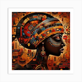 Egyptian Woman Art Print