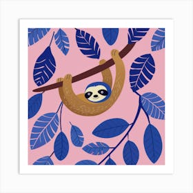 Sloth Art Print