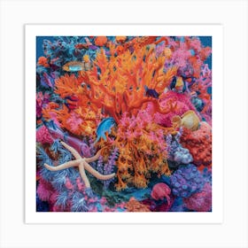 Coral Reef Art Print