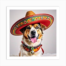 Mexican Dog 2 Art Print