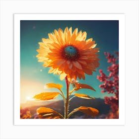 Sunflower 12 Art Print