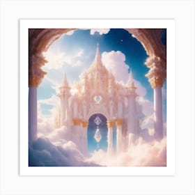 Castle In The Sky Art Print