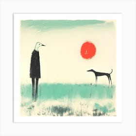 Dogs And Their People XLIV Art Print