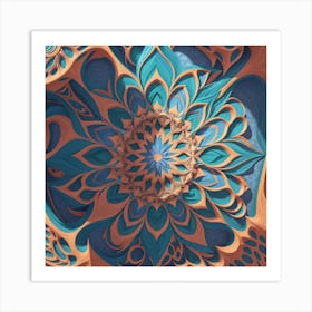 Abstract Fractal Art Print