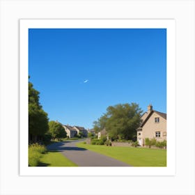 Cotswold Village Art Print