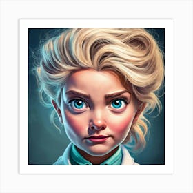 Doctor Elsa Art Print