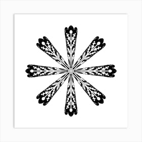 Snowflake 44 Art Print