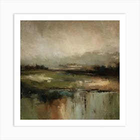 Landscape With Water Art Print