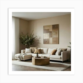 Modern Living Room 38 Art Print