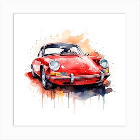 Porsche 911 3 Art Print