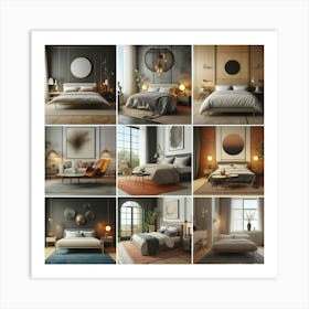 Collection Of Bedroom Images Art Print