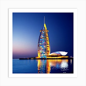 Burj Al Arab 1 Art Print