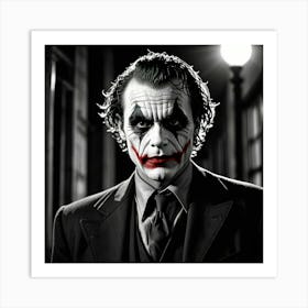 Joker 8 Art Print