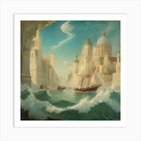 Journey from Paradise Art Print