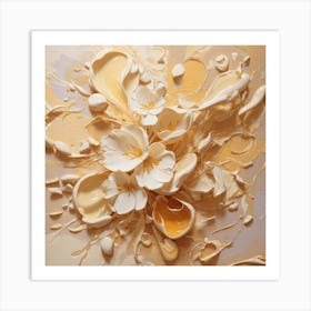 Splatter Painting Art Print