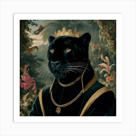 Royal Panther Art Print