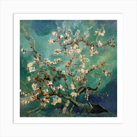 Blossoming Almond Tree 1 Art Print