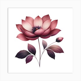 Lotus Flower 14 Art Print