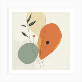 Abstract Flower 47 Art Print