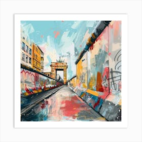 Berlin Street Art Art Print