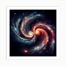 Galaxies 1 Art Print