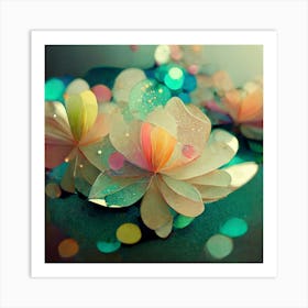 Flowers Of Happiness Art Print