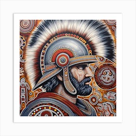 Warrior 3 Art Print