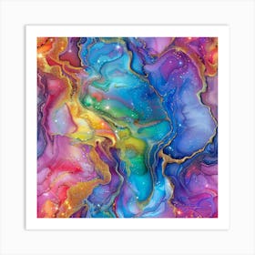 Abstract Painting 3 Art Print