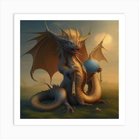 Dragon 3rd Edition Art Print