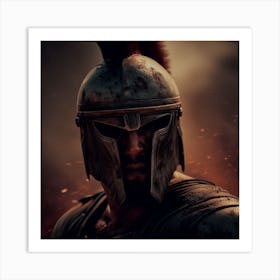 Spartan Warrior 2 Art Print