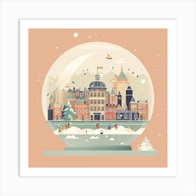 Edinburgh Scotland 3 Snowglobe Art Print