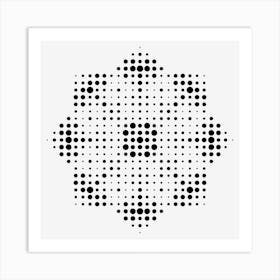 Dot Mandala 01 Art Print