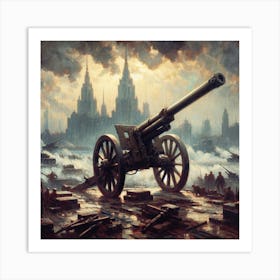 Cannon Of Moscow Art Print