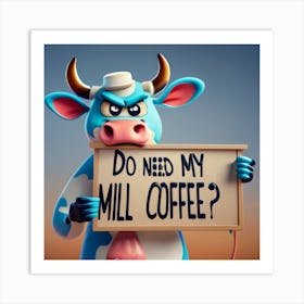 Do You Need Milk Art Print