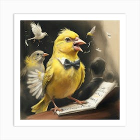 Bird Song 1 Art Print