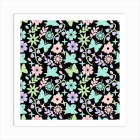 Floral Pattern Art Print