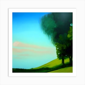 Beautiful Quiet Painting (1) (1) Art Print